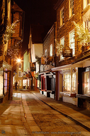 The Shambles, York at Christmas