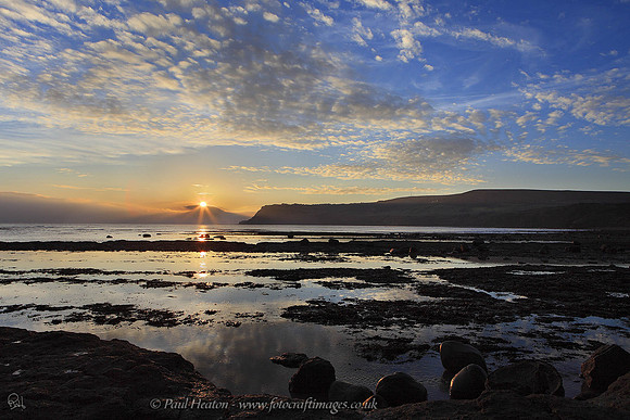 Sunrise over Robin Hood's Bay