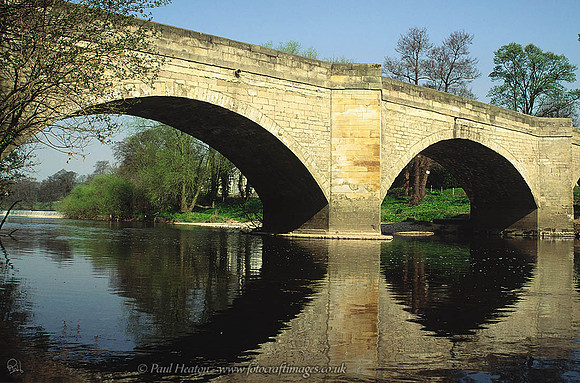 River Wharfe bridge in Boston Spa
