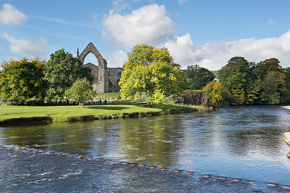 Autumn at Bolton Priory, Wharfedale