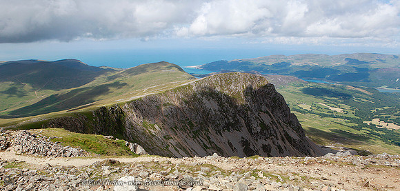 Cyfrwy ridge from Cader Idris