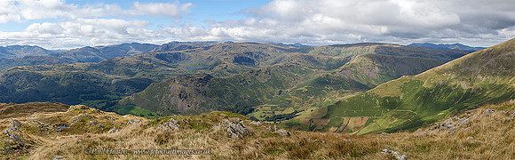 Central Lakeland from Great Rigg
