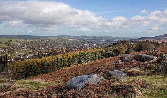 View from Ilkley Moor