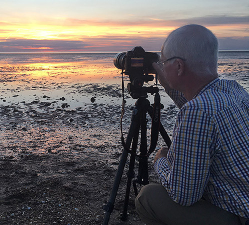 Shooting sunset
