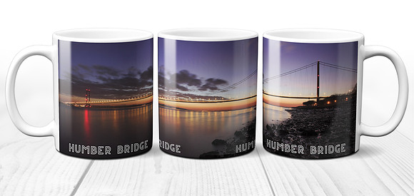The Humber Bridge - Ceramic Photo Mug