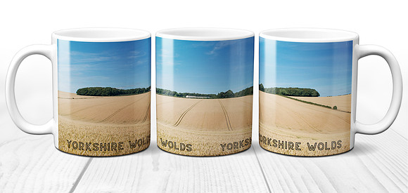 Summer in The Yorkshire Wolds - Ceramic Photo Mug