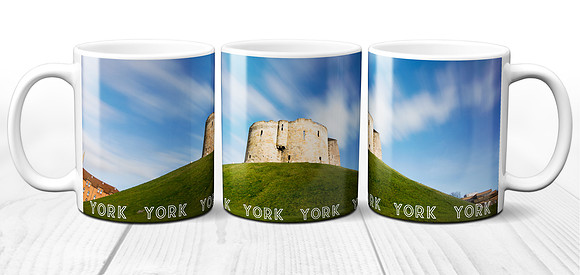 Clifford's Tower, York - Ceramic photo mug