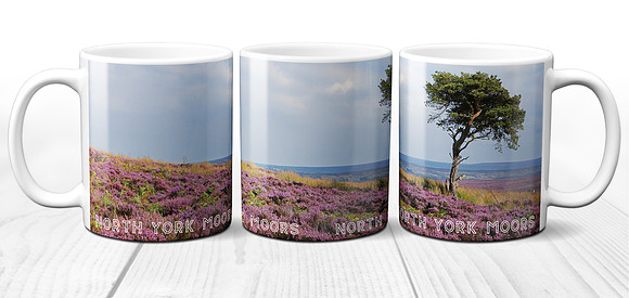 Summer on The North York Moors - Ceramic Photo Mug