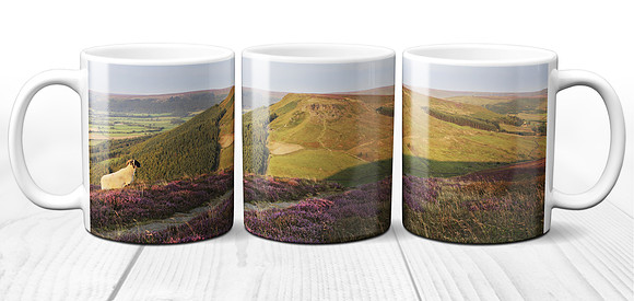 The Wain Stones and Hasty Bank - Cleveland Hills - Ceramic Photo Mug