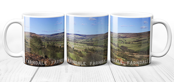 Farndale, North York Moors - Ceramic Photo Mug