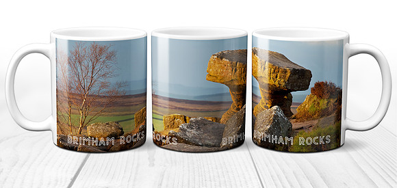 Brimham Rocks, Nidderdale, Yorkshire Dales - Ceramic Photo Mug