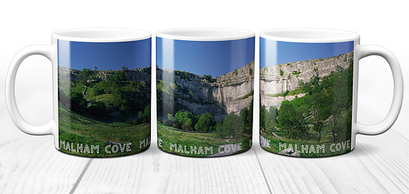 Malham Cove, Yorkshire Dales - Ceramic Photo Mug