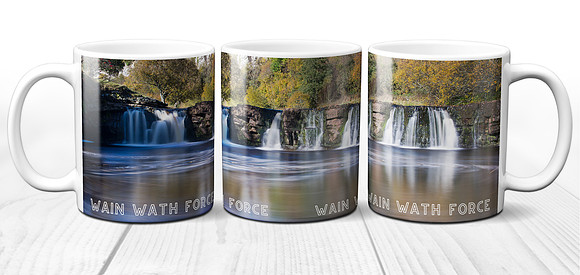 Wain Wath Force, Swaledale, Yorkshire Dales - Ceramic Photo Mug