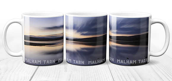 Malham Tarn Sunset, Yorkshire Dales - Ceramic Photo Mug