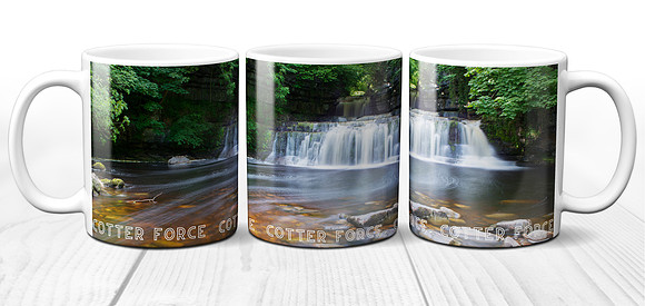 Cotter Force - Wensleydale, Yorkshire Dales - Ceramic Photo Mug