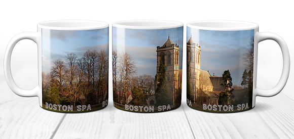 St. Mary's Church Boston Spa - Yorkshire Ceramic Photo Mug