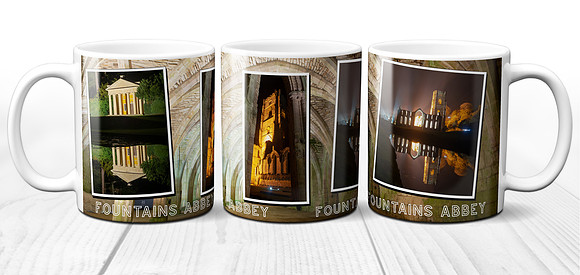 Fountains Abbey - Yorkshire Ceramic Photo Mug