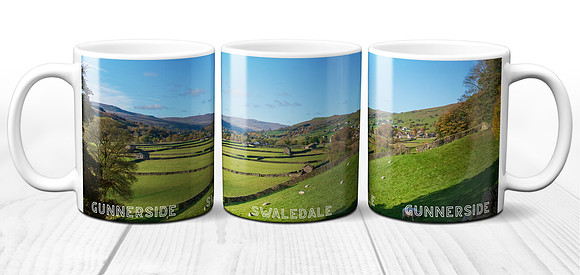 Gunnerside Meadows, Swaledale - Ceramic Photo Mug