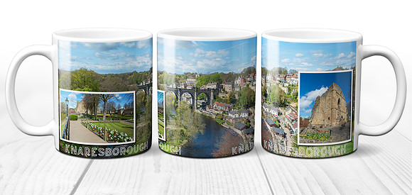 Knaresborough, North Yorkshire - Ceramic Photo Mug