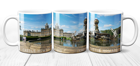 Castle Howard-Yorkshire Stately Home and Tourist Attraction - Ceramic Photo Mug