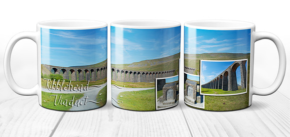 Ribblehead Viaduct - Settle and Carlisle Railway line - Ceramic Photo Mug