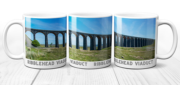 Ribblehead Viaduct - Settle and Carlisle Railway line - Ceramic Photo Mug