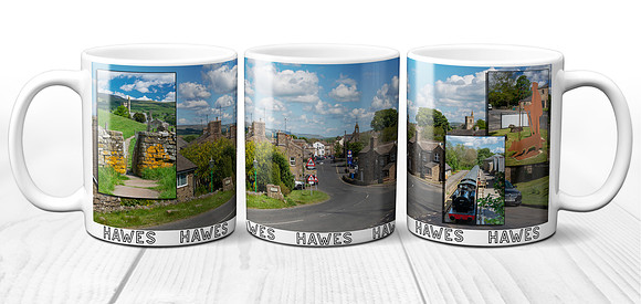 Hawes Views, Yorkshire Dales National Park - Ceramic Photo Mug