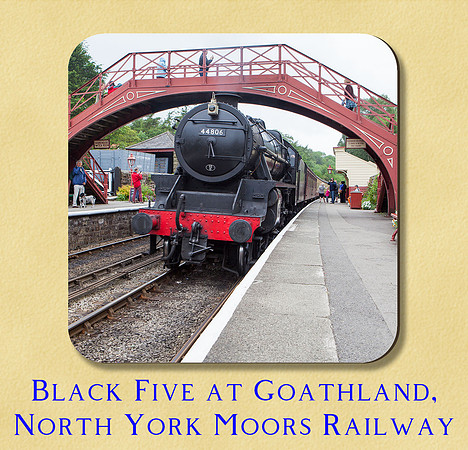 Black Five at Goathland