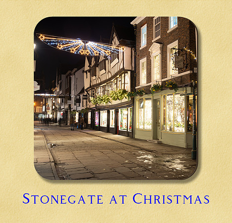 Stonegate, York at Christmas