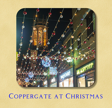 Coppergate, York at Christmas