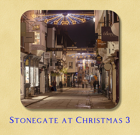 Stonegate, York at Christmas