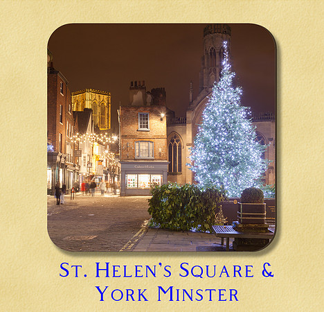 St. Helen's Square and York Minster at Christmas
