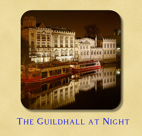 The Guilhall at night