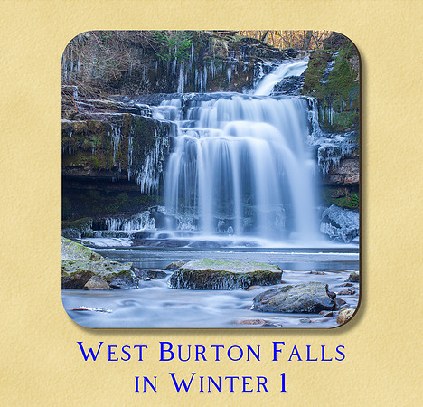 West Burton Falls in Winter 1