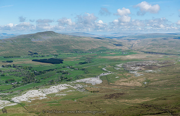 After the climb, the view... Ingleborough